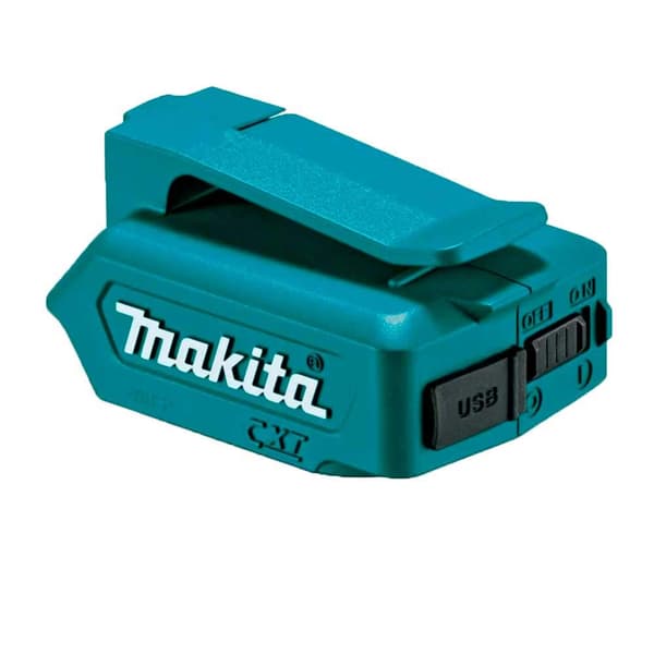 Batteriadapter Makita 18V -> USB (x2) Til opladning af telefonbatterier