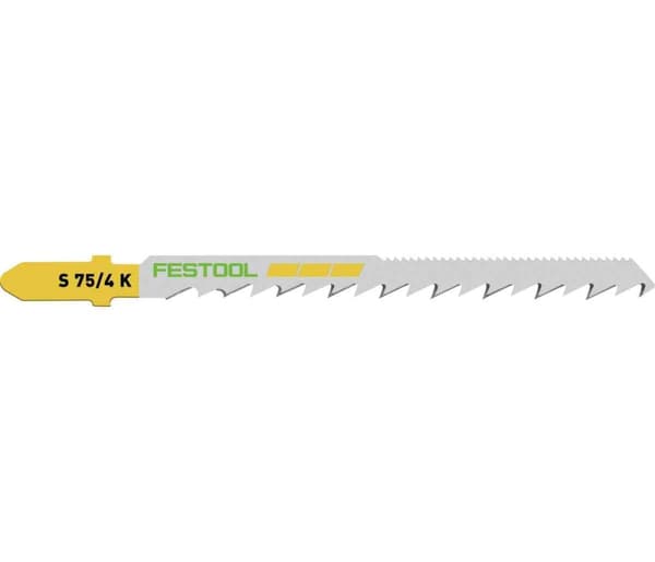Stiksavsklinger Festool; 75 mm; 4 mm; 5 stk.