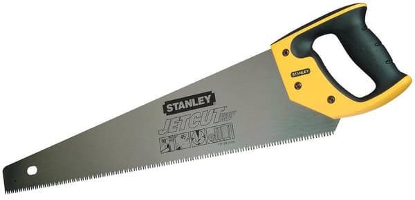 håndsager Stanley Dynagrip Jet-Cut SP; 450 mm Til træ