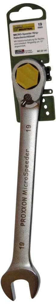 Ratcheting kombinationsnøgle Proxxon MicroSpeeder; 19 mm