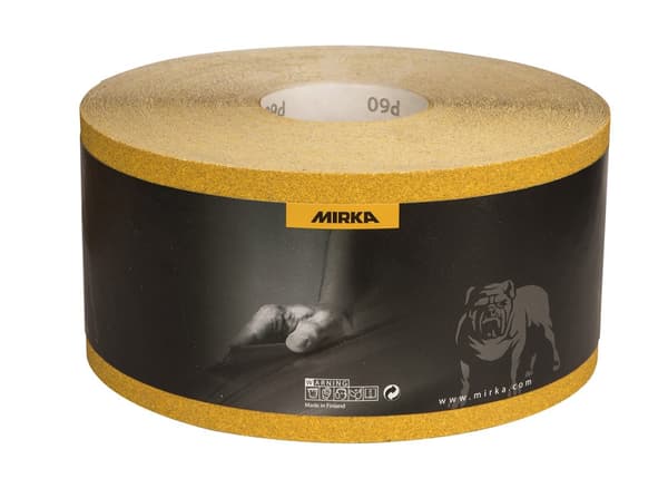 Slibende papirrulle Mirka 2351100125; 115x50 m; P240