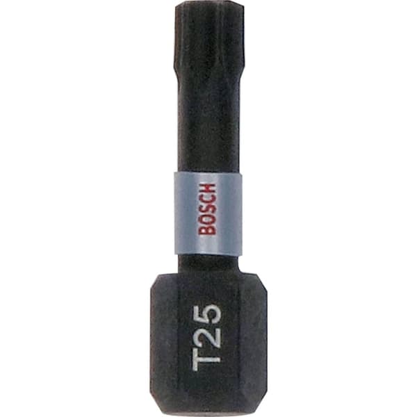 Skruebit Bosch Impact Control; T25; 25 mm; 25 stk.