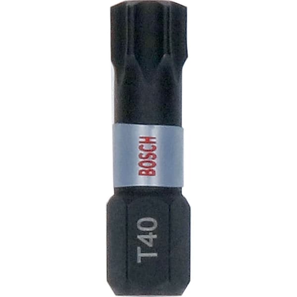 Skruebit Bosch Impact Control; T40; 25 mm; 25 stk.