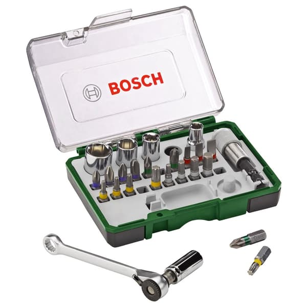 Bitssæt Bosch Promoline Mini; 27 stk.