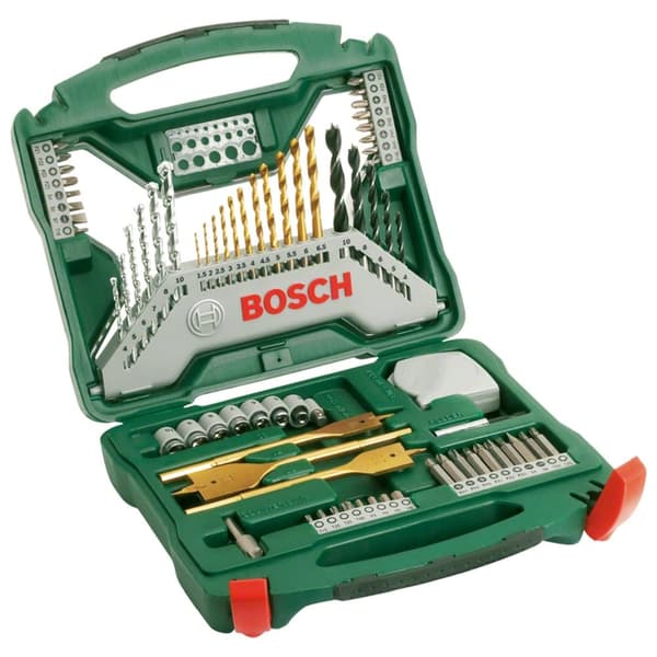 Tilbehørssæt, 70 dele Bosch TITANIUM