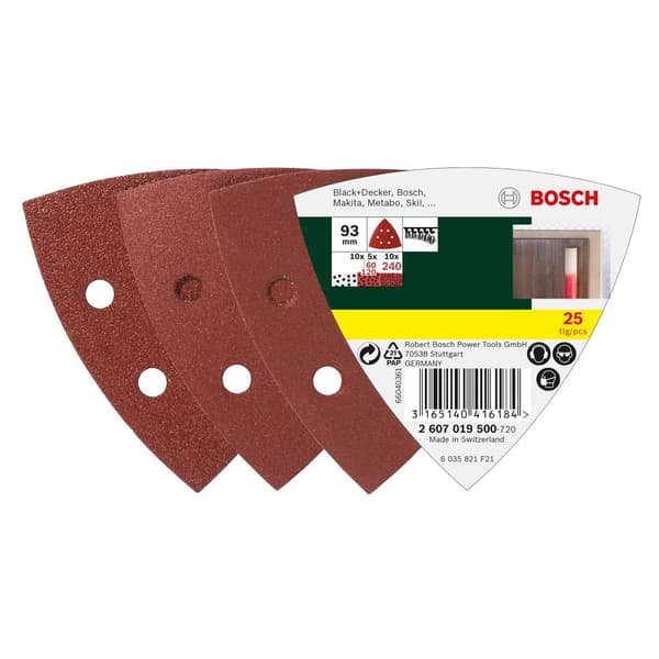 Sandpapir til deltasliber Best for Wood; K240; 25 stk.