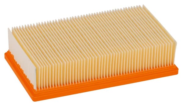 Fladt plisseret filter til støvsuger Bosch 2607432033