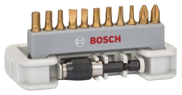 Bitssæt Bosch Max Grip 2608522128; 12 stk.