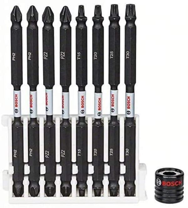 Bitssæt Bosch Impact Control; 9 stk.
