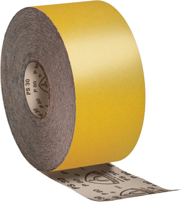 Slibende papirrulle Klingspor; PS 30 D; 115x50000 mm; K240; 1 stk.