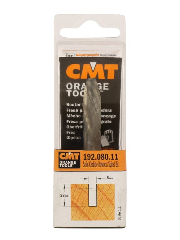 Lige notfræser CMT 192.101.11; 10/42 mm