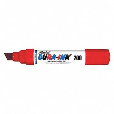 Mærkepenne Markal DURA-INK 200; 9,5-16 mm; rød