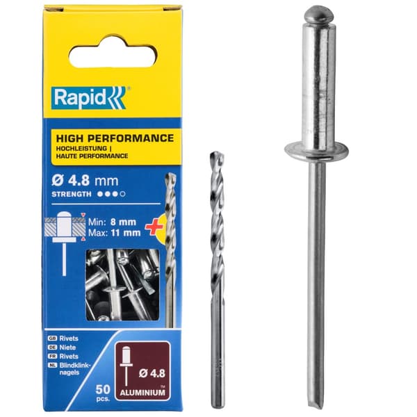 Nitter Rapid; 4,8 mm; 14 mm; 50 stk.