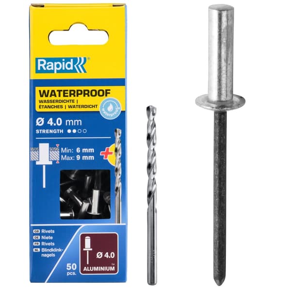 Nitter Rapid Inox; Ø4 mm; 12 mm; 50 stk.