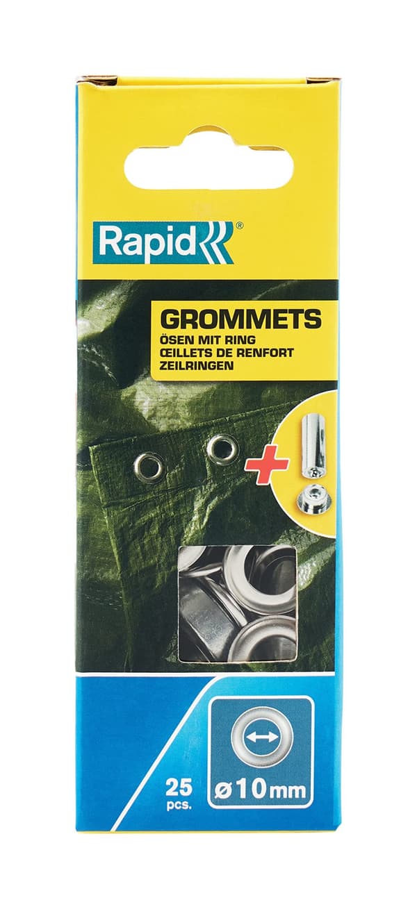 Nitter Rapid Inox; Ø10 mm; 21 mm; 25 stk.