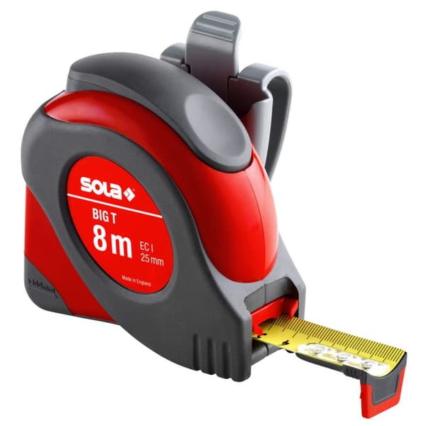 Målebånd Sola BigT; 8 m