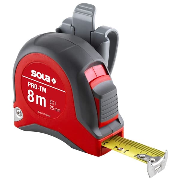 Målebånd Sola PRO - TM; 8 m