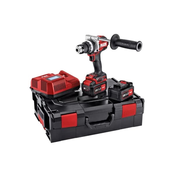 Slagboremaskine Flex PD 2G 18.0-EC-HD/5.0 Set; 18 V; 2x5,0 Ah batt.