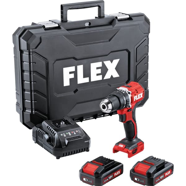 Slagboremaskine Flex PD 2G 18.0-EC LD/2.5 Set; 18 V; 2x2,5 Ah batt.