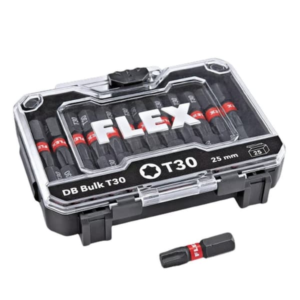 Skruetrækker Bit Tilbehørssæt Flex 530492; 25 stk.