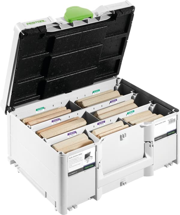 Lamelkiks Festool DOMINO asortiment DS / XL D12 / D14 128 BU