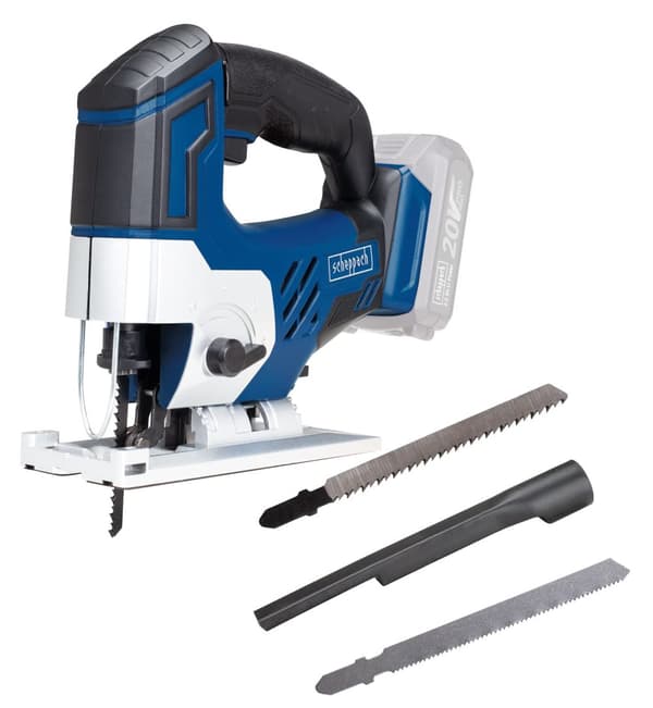 Akku stiksav Scheppach CJS254-20ProS; 20 V (uden batteri og oplader)