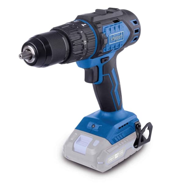 Slagskruetrækker / bor Scheppach BC-CD60-X; 20 V (uden batteri og oplader)