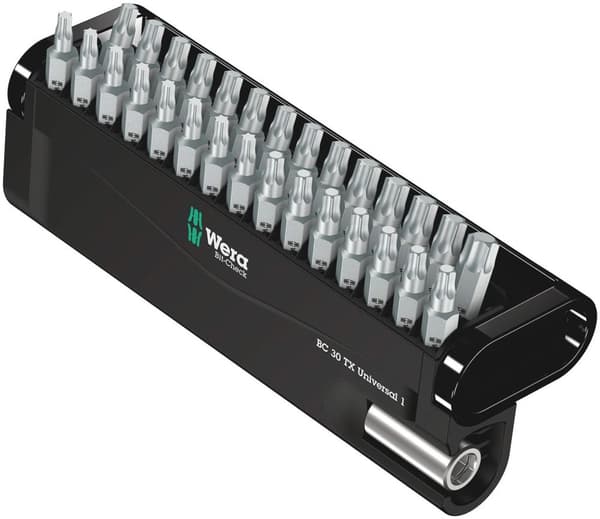 Bitssæt Wera TX Universal; 30 stk.