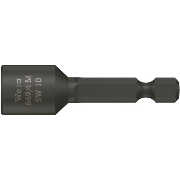 Hovedtip Wera 869/4 M; 1/4''; 9x50 mm; med magnet
