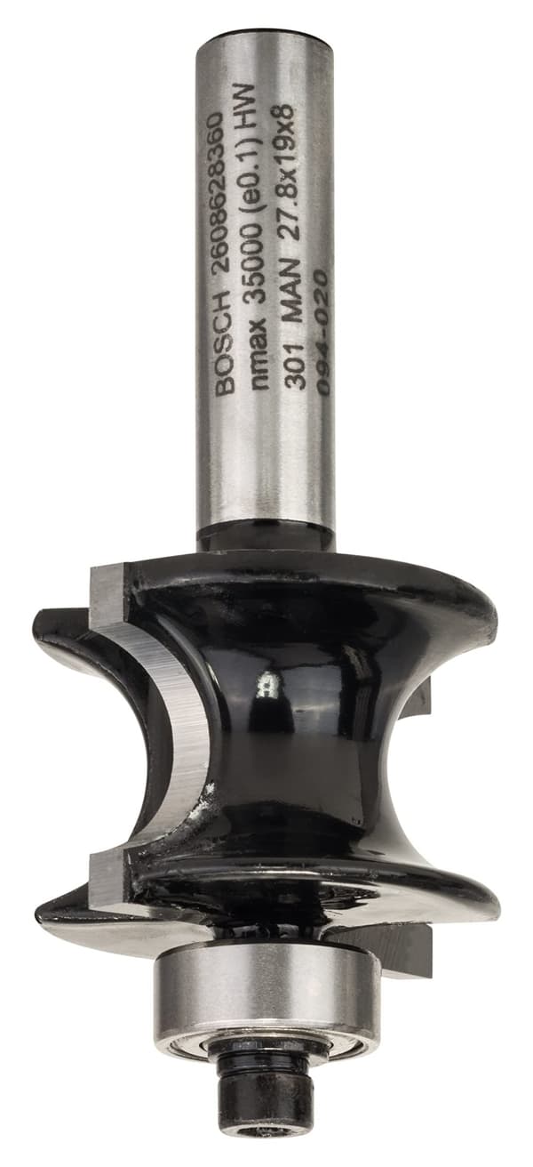 Kopierfræser Bosch 6/19/63 mm med kulelager
