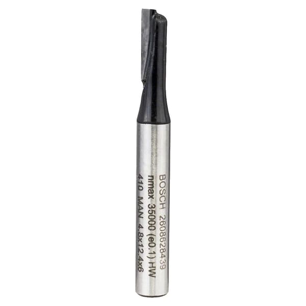 Lige notfræser Bosch 2608628439; 6/4,8/12,4/51 mm