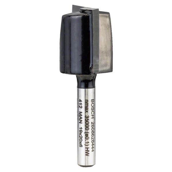 Lige notfræser Bosch 2608628444; 6/19/19,5/51 mm