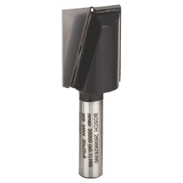 Lige notfræser Bosch; 20 mm; 25/56 mm