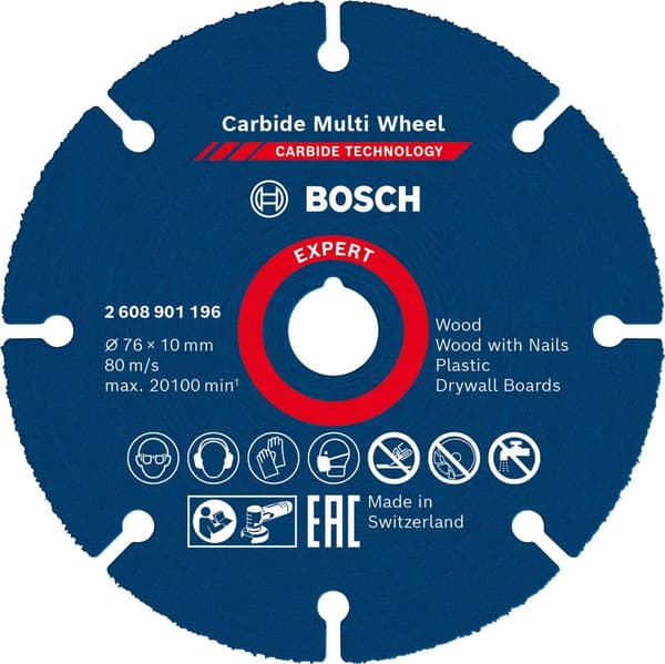 Rundsavklinge Bosch 2608901196; 76x10 mm