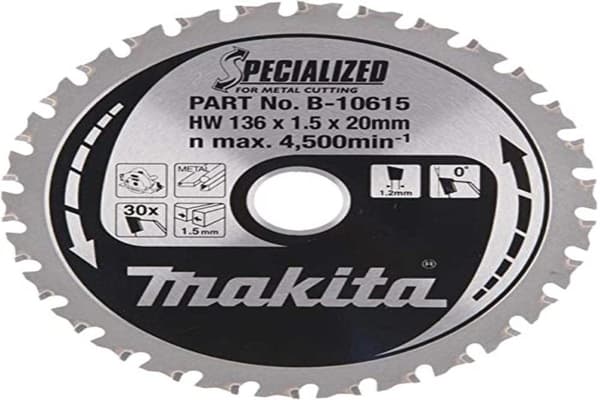 Rundsavsklinge til metal Makita; 136x1,5x20,0 mm; Z30; 0°