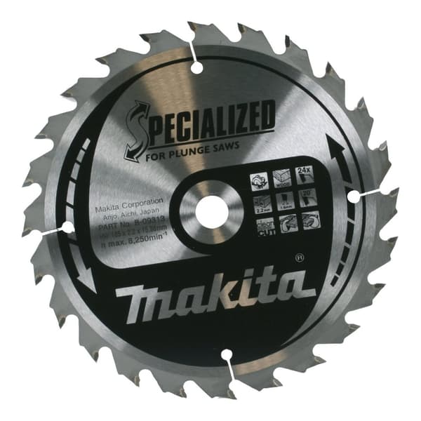Rundsavsklinge til træ Makita; 185x2x30,0 mm; Z20; 20°