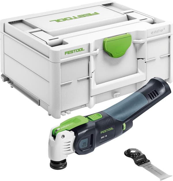 Multifunktionsværktøj Festool OSC 18 E-Basic VECTURO; 18 V (uden batteri og oplader)