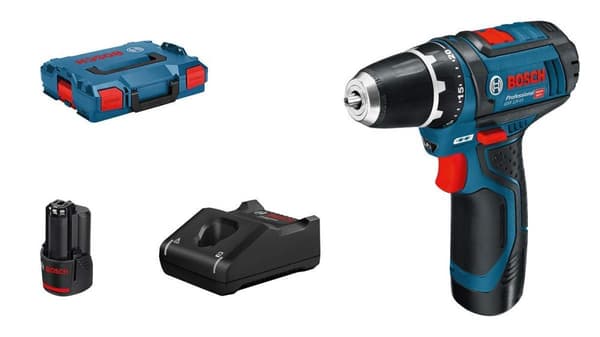 Skruemaskine Bosch GSR 12V-15; 12 V; 2x2,0 Ah batt.