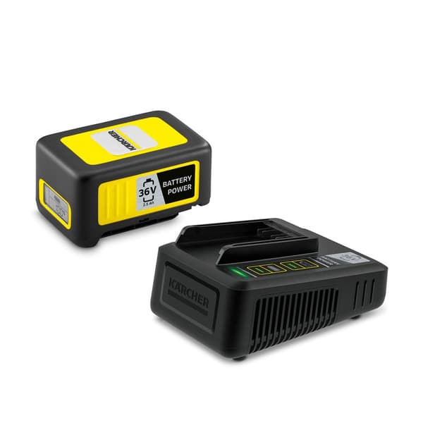 Batteri Karcher Power 36 V; 2,5 Ah + Hurtigoplader Power