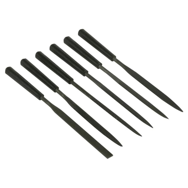 Filesett Stanley; 6 stk; for metall