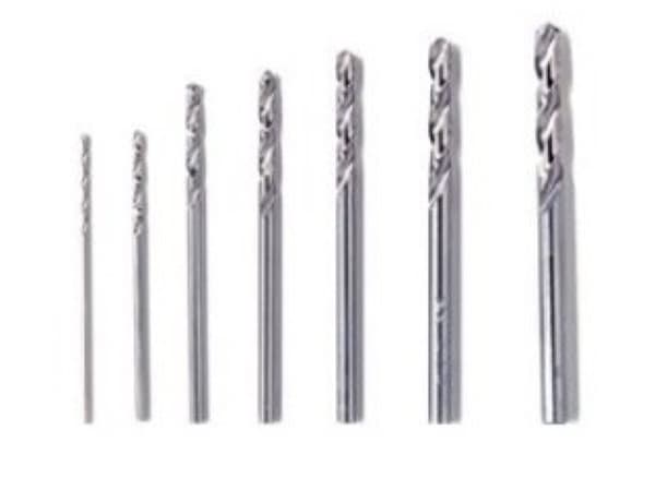 Presisjonsborsett Dremel 628, 0,8/1,2/1,6/2,0/2,4/2,8/3,2 mm