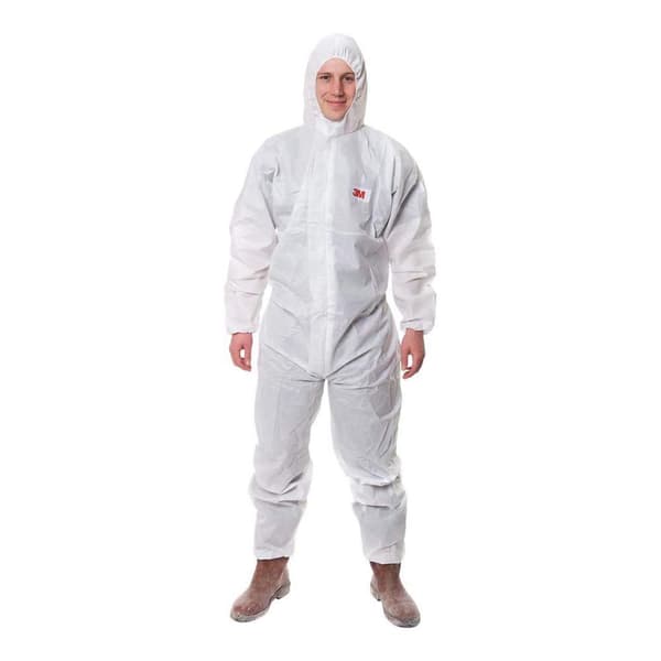 Engangskjeledress 3M 4515 Type 5/6; 2XL; hvit