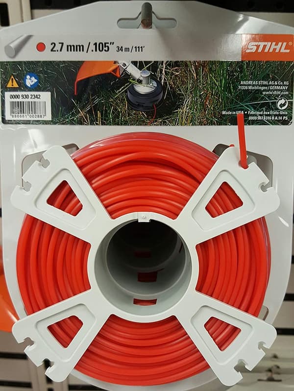 Trimmertråd Stihl 9302342; 2,7 mm x 34 m