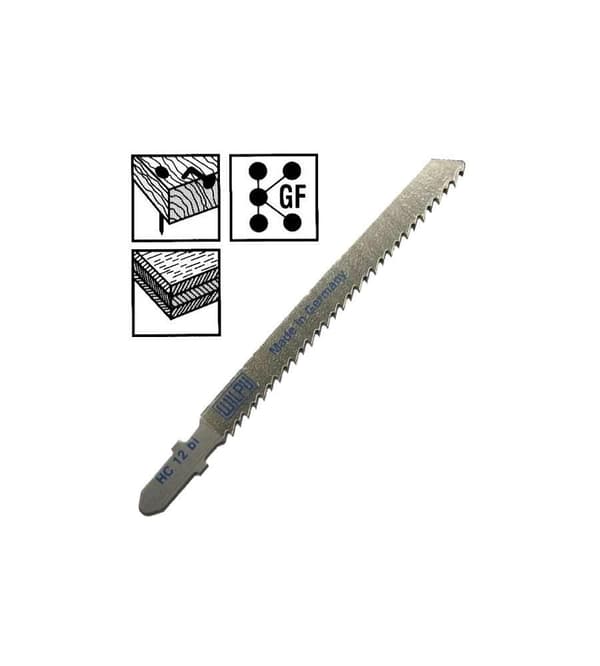 Stikksagblad Wilpu HC 12 bi; 5 stk