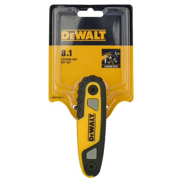 Unbrakonøkler DeWalt DWHT0-70263; 8 stk