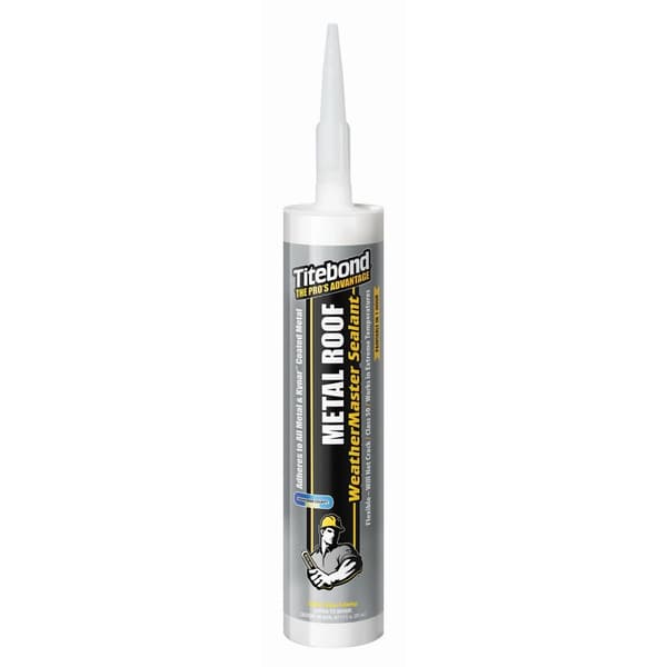 Tetningsmasse for tak Titebond WeatherMaster; 61111;300ml halvtransparent