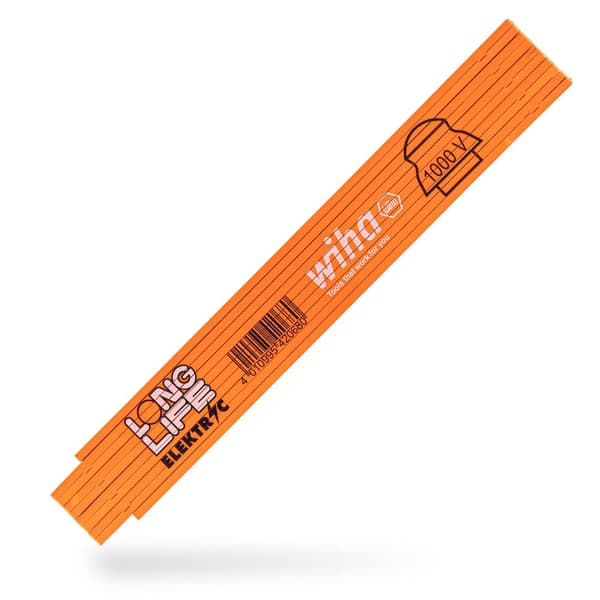 Tre sammenleggbar linjal Wiha W42068; 2 m
