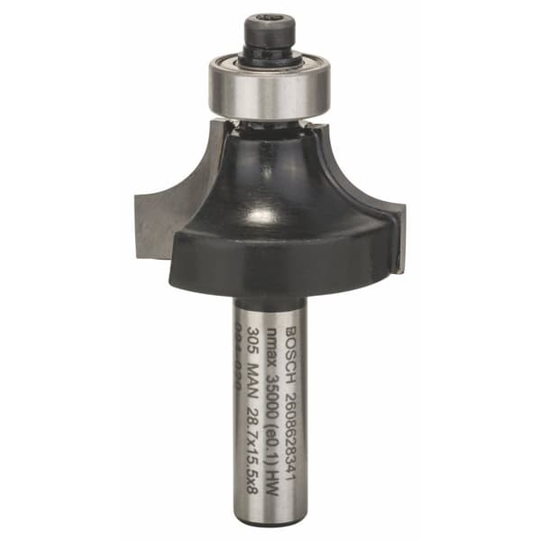 Avrundingsfres Bosch 8/15,5/53 mm med kulelager