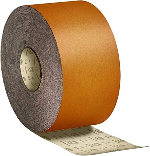 Slipede papirrull Klingspor; PL 31 B; 115x50000 mm; K220; 1 stk