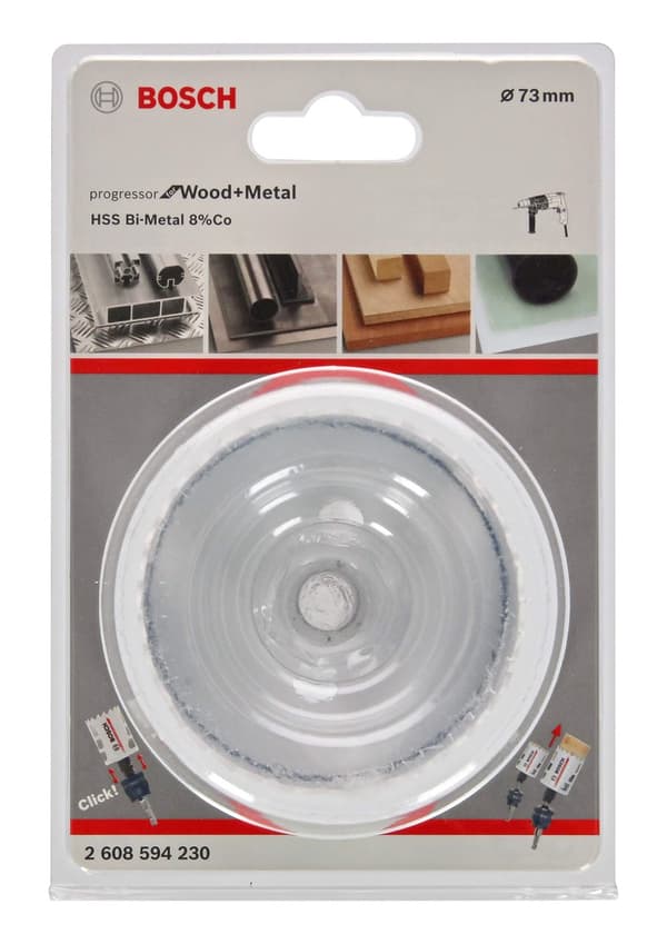 Hullsag Bosch Progressor for Wood and Metal; 73 mm